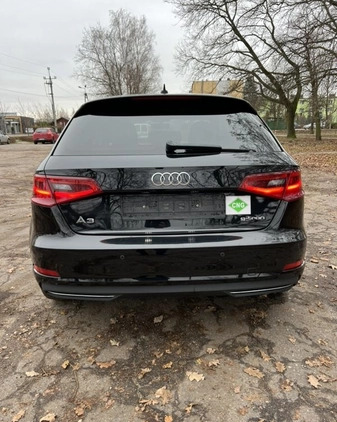 Audi A3 cena 55100 przebieg: 155000, rok produkcji 2016 z Kleszczele małe 407